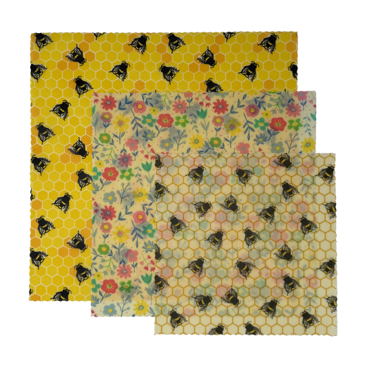 Bees & Flowers - 3 Pack (S|M|L)